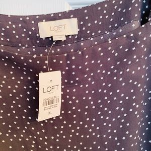 NWT Grey Loft top
